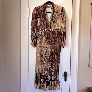 Anthropologie Bhanuni by Jyoti Contrast Maxi Dress